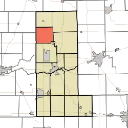 Location in Miami County