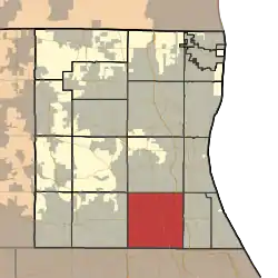 Location in Lake County