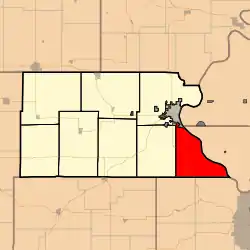 Location in Atchison County