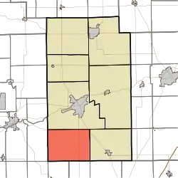 Location in Wabash County