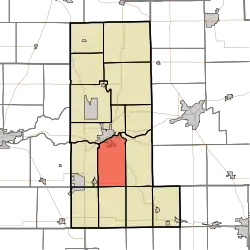 Location in Miami County