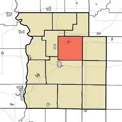 Location in Parke County