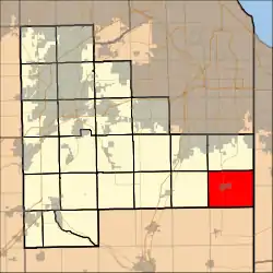 Location in Will County