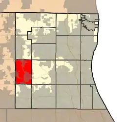 Location in Lake County