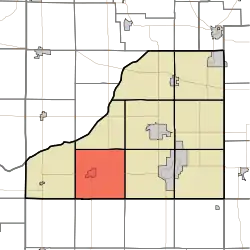 Location in Starke County