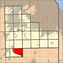 Location in Will County