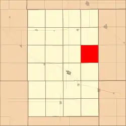 Location in Antelope County