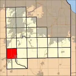 Location in Will County