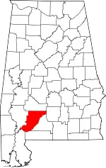 Monroe County map