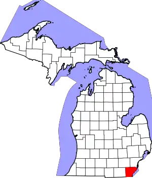 Monroe County map