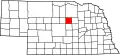 State map highlighting Garfield County