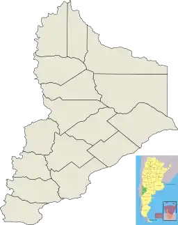 Neuquén is located in Neuquén Province