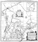 Map, 1761