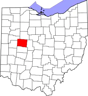 Logan County map