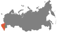 Map of modern-day North Caucasus Economic Region (raion)