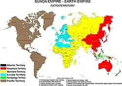 Claimed territories