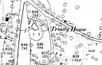 Trinity House and grounds on map of north Allesley (1884 – 1889)