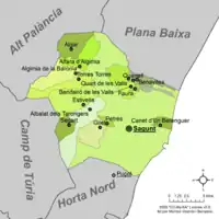 Municipalities of Camp de Morvedre