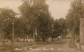 Maple Street in 1913