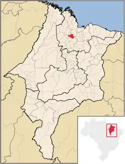 Location in Maranhão