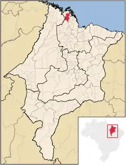 Location in Maranhão