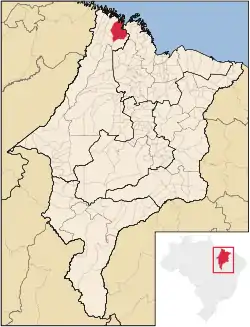 Location in Maranhão