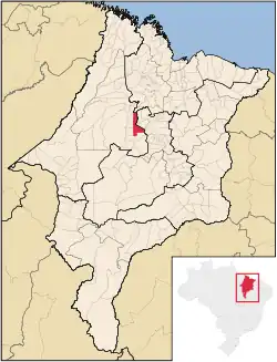 Location in Maranhão