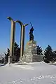 Battlefield monument