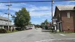 Looking east on Main Street (US Highway 50) in Marathon