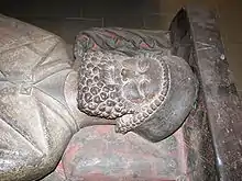 Grave of Konrad von Thüringen at Elisabethkirche, Marburg