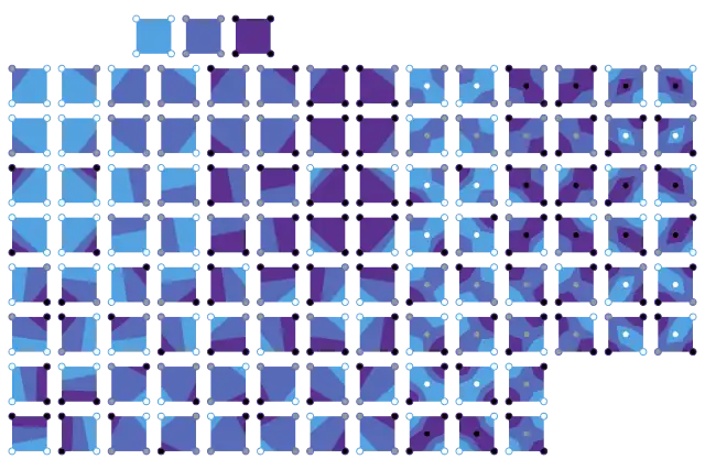 Marching squares in the isoband case