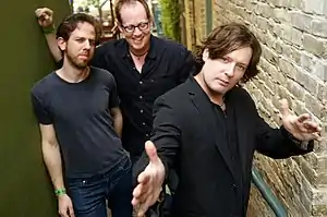 John Wozniak (right) as part of Marcy Playground