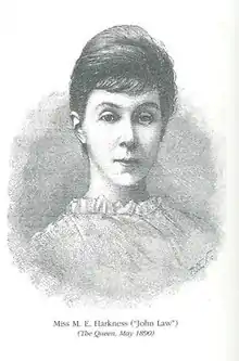 Margaret Harkness aka John Law in 1890