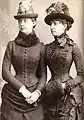 Margarethe Sophie with her stepmother Archduchess Maria Theresa of Austria, 1880s