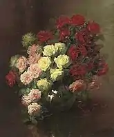 Roses in a bowl