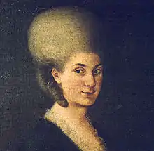 Maria Anna Mozart, c. 1785