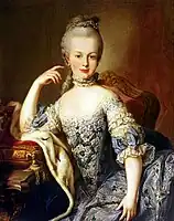 Archduchess Maria Antonia of Austria,  1767 (later Marie Antoinette, Queen of France)