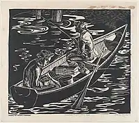 Muskie Fishermen, 1937