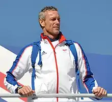 Mark Foster, current short course record holder in both freestyle and butterfly over 50 metres.