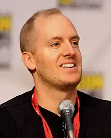 American animation script writer Mark Hentemann (B.A., 1991)