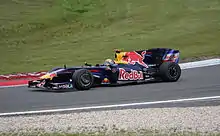 Webber at the 2009 German Grand Prix