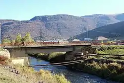 Bridge crossing into the village of Marmarik.