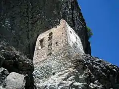 A view of the chapel from the south