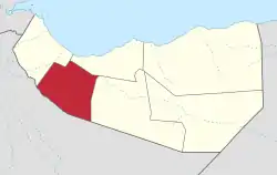 Location in Somaliland