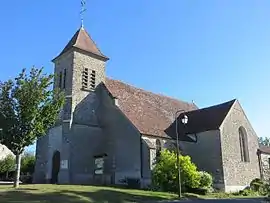 The church in Marolles-en-Brie