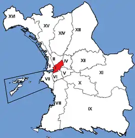 Location within Marseille