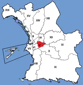 Location within Marseille