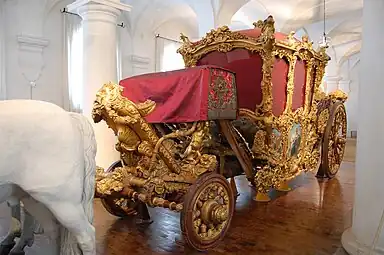 Coronation coach of Emperor Charles VII