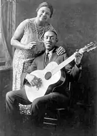 Image 69Sara Martin and Sylvester Weaver (from List of blues musicians)