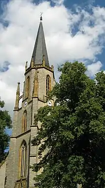 Martin-Luther-Kirche in Gütersloh, 1861